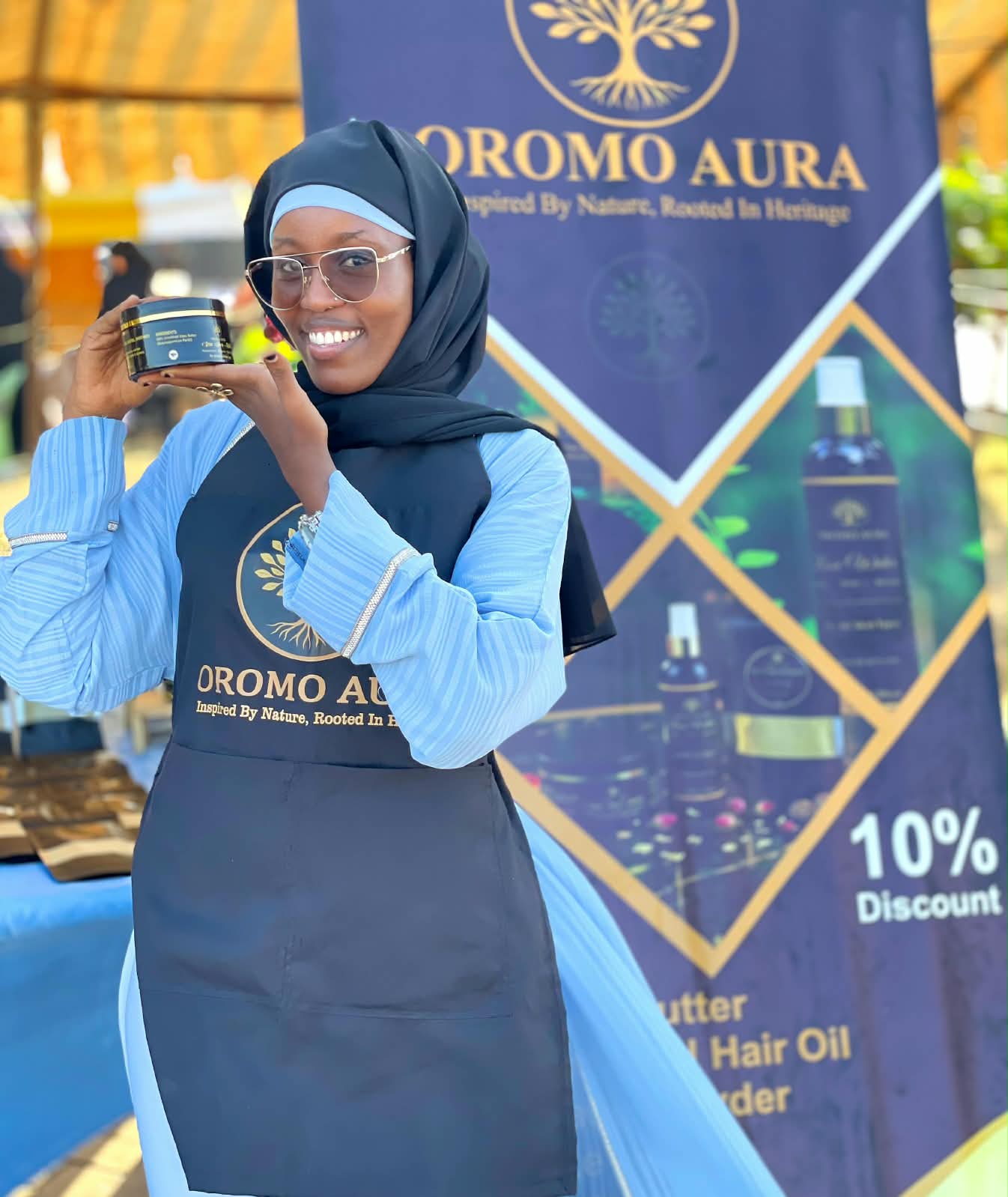 Maryam Gobu, Founder of Oromo Aura